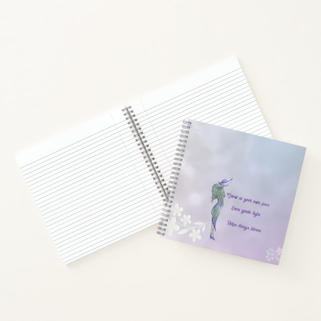Refined calm spiral notebook  notizbuch (Innenseite)