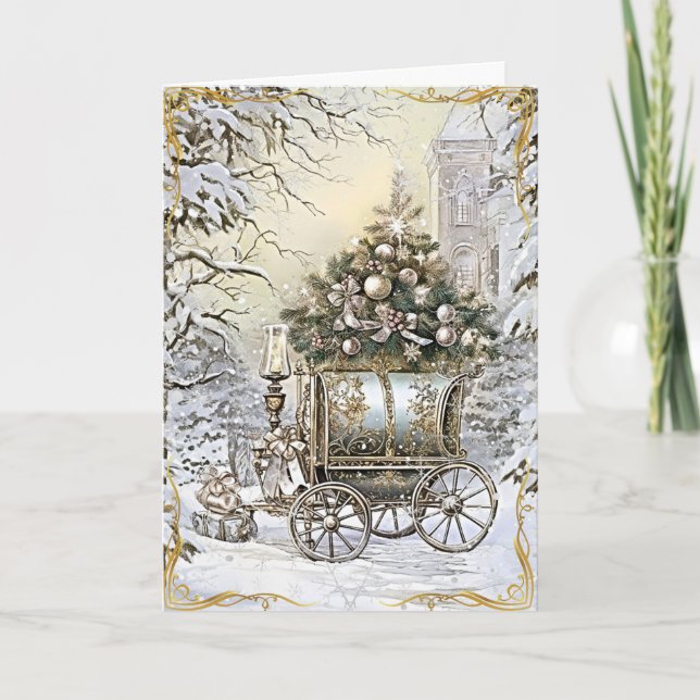 Refined Gilden Elegance Karte (Vorderseite)