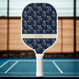 Refined Wildflower Monogram – Pickleball Schläger