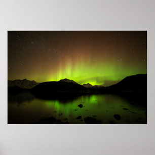 Reflection Aurora Poster