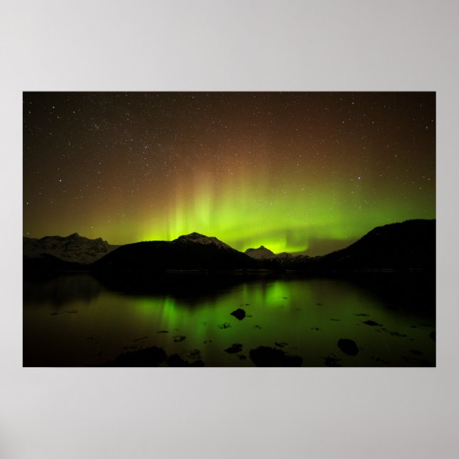 Reflection Aurora Poster (Vorne)