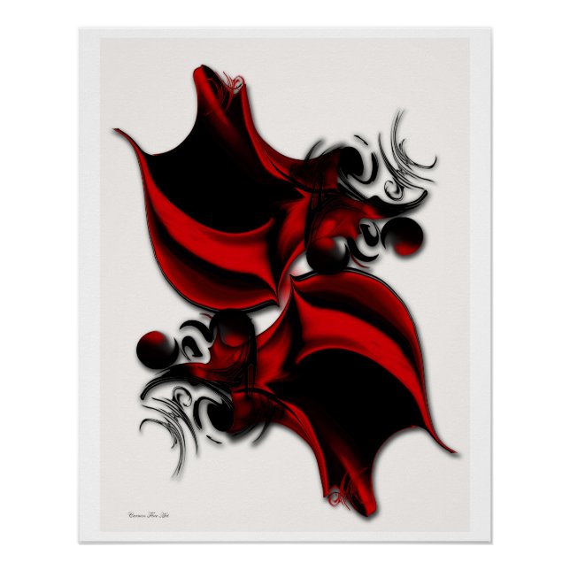 "Reflection Continuation", Glossy Poster (Vorderseite)