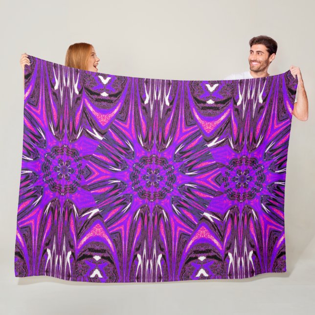 Reflection Lotus 5 Fleece Blanket (Beispiel)