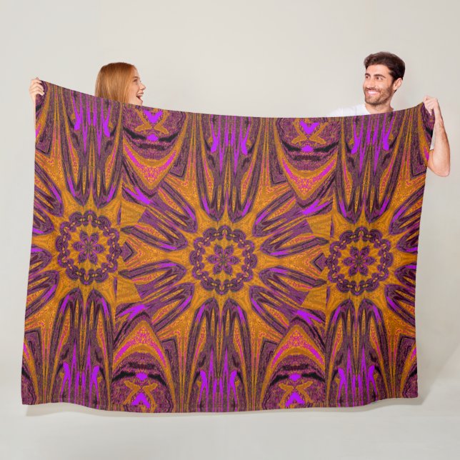 Reflection Lotus 6 Fleece Blanket (Beispiel)