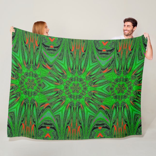 Reflection Lotus 8 Fleece Blanket (Beispiel)