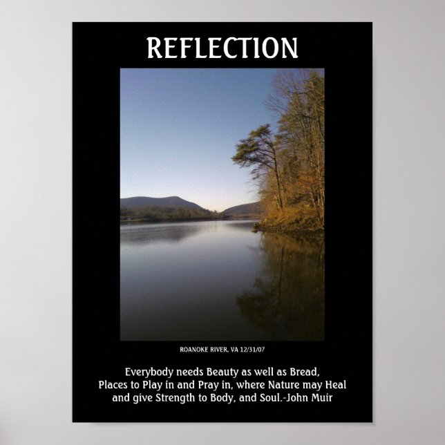 REFLECTION POSTER (Vorne)