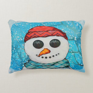 Reflections Christmas Snowman DECOR COLLECTION Dekokissen