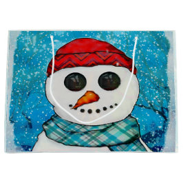 Reflections Christmas Snowman NUR WIEDER Große Geschenktüte