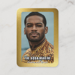 Reflections Gold Cosplay Coscard Visitenkarte