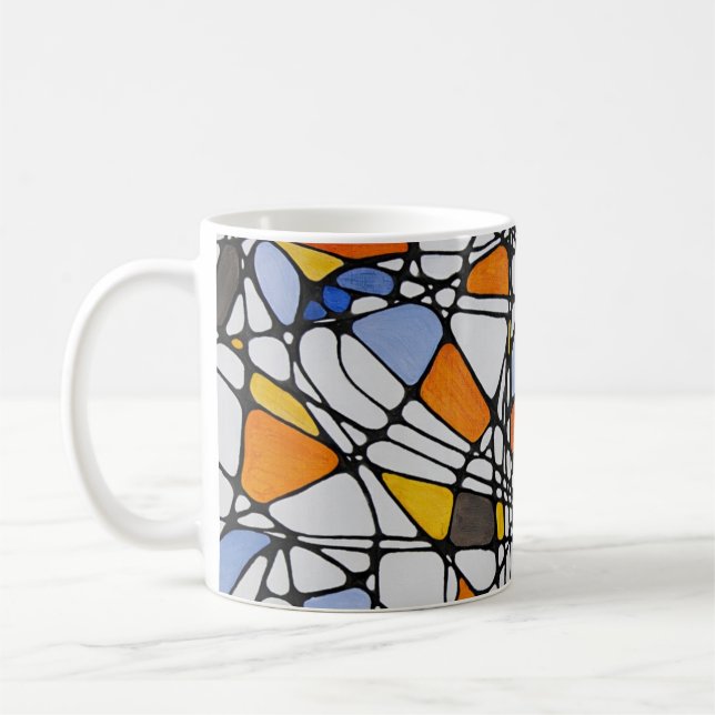 Reflections MCM Inspired Coffee Mug (Gauche)