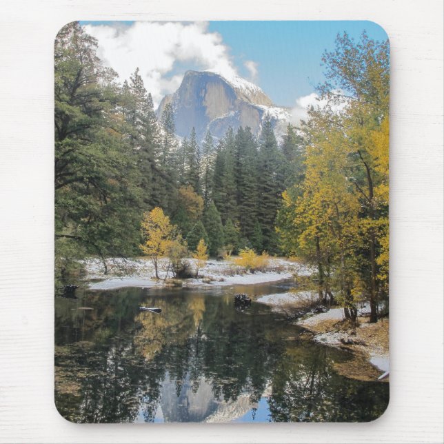 Reflections Of Half Dome Mousepad (Vorne)