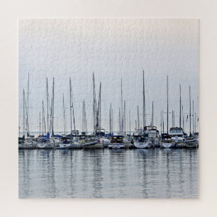 Reflections zum Segelboot - Bayfield, WI - 20x20