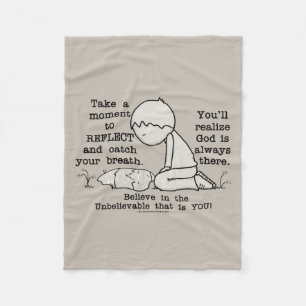 reflektieren fleecedecke