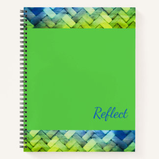 reflektieren notizbuch
