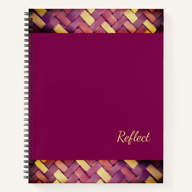 reflektieren notizbuch (Vorderseite)