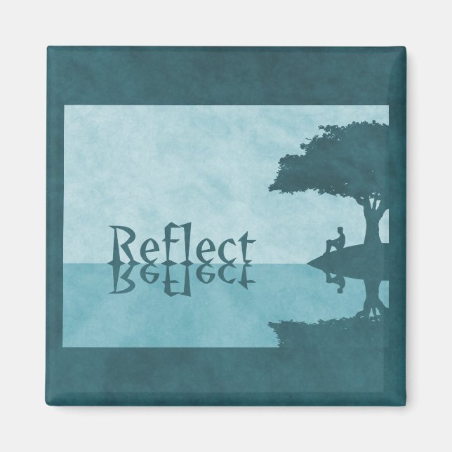 Reflektieren Sie einfach Magnet (Vorne)