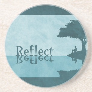 Reflektieren Sie einfach Untersetzer