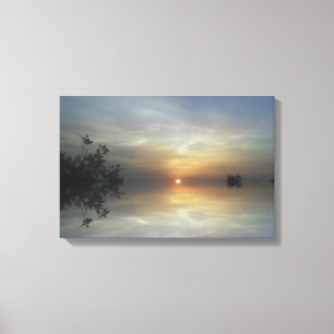 Reflektieren von Sonnenschein-Leinwand Leinwanddruck