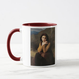 Reflektierende Schönheit (Nachdenkliche Mignon) 18 Tasse