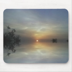 Reflektierende Sonne Mousepad