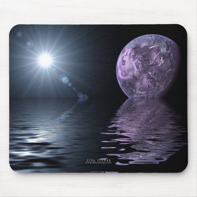 Reflektierender Horizont Mousepad (Vorne)