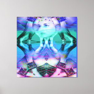 Reflektierender Traum Leinwanddruck