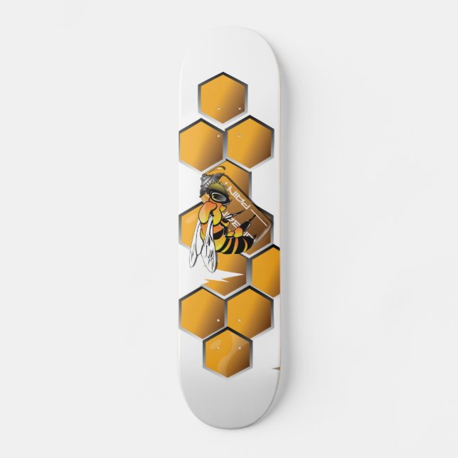 reflektierendes Skatebrett der Biene Skateboard (Vorderseite)