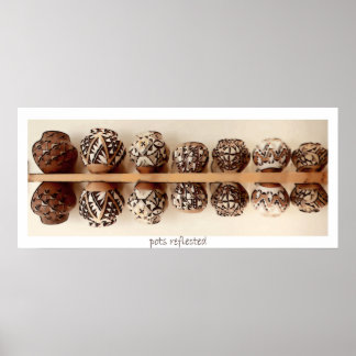 Reflektierte Poster, Poster