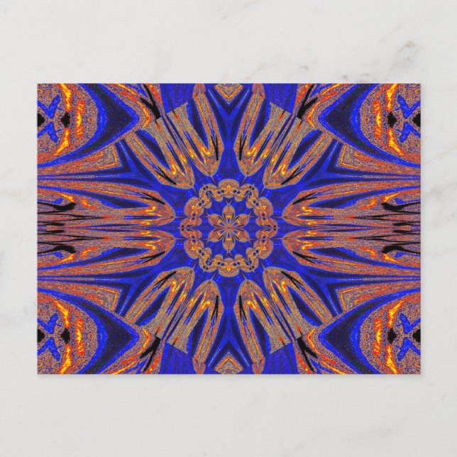 REFLEKTIERTER LOTUS 9 POSTKARTE (Vorderseite)