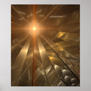 Reflektiertes Licht Poster