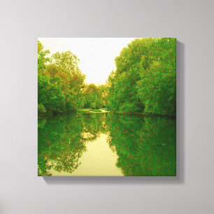Reflektion 4 Leinwand