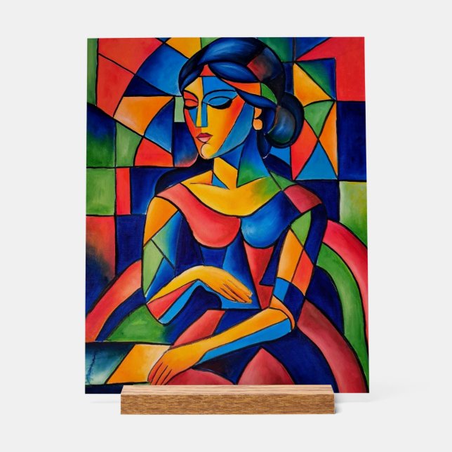 Reflektion Acrylschild (Vorderseite)