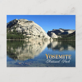 Reflektion des Polly Dome, Yosemite Nationalpark Postkarte