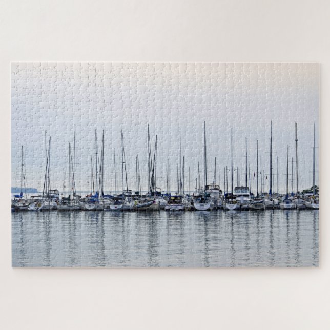Reflektion des Segelbootes - Bayfield, WI - 20x30 (Horizontal)