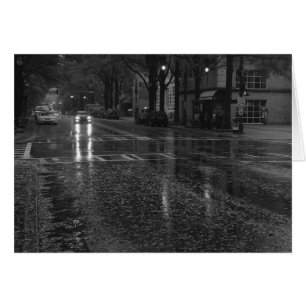 Reflektion, gerötet, Noir, Karte