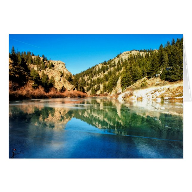 Reflektion im Elevenmile Canyon (Vorderseite (Horizontal))