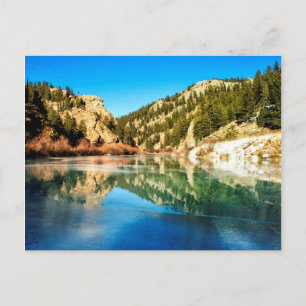 Reflektion im Elevenmile Canyon Postkarte