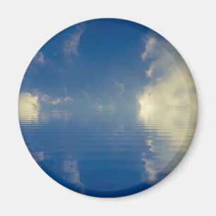 Reflektion im Wasser Magnet