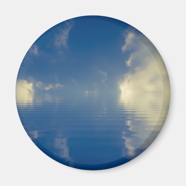 Reflektion im Wasser Magnet (Vorne)