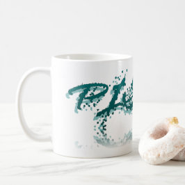 Reflektion Kaffeetasse