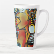 Reflektion Latte Tasse