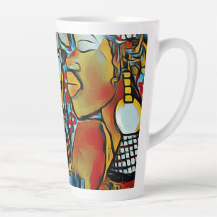 Reflektion Latte Tasse