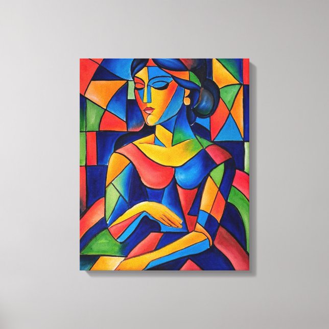 Reflektion Leinwanddruck (Vorderseite)