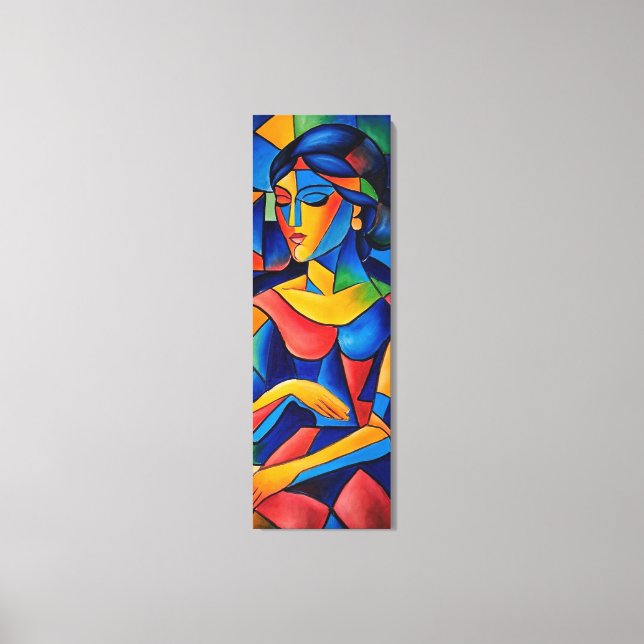 Reflektion Leinwanddruck (Vorderseite)