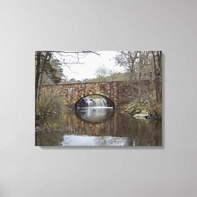 Reflektion Leinwanddruck (Vorderseite)