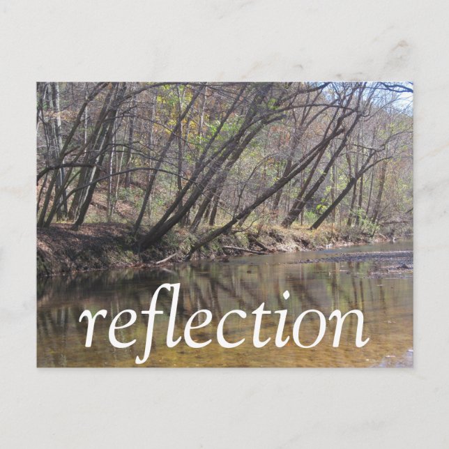 Reflektion Postkarte (Vorderseite)