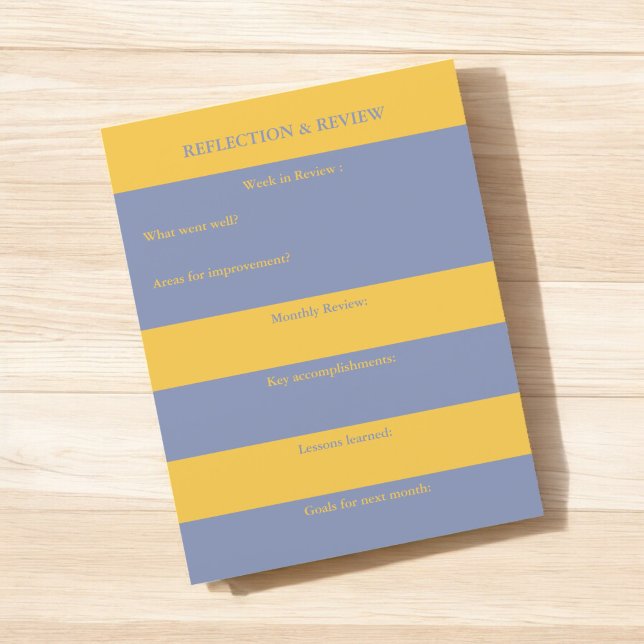 Reflektion & Review Praxisplaner für Studierende (Von Creator hochgeladen)