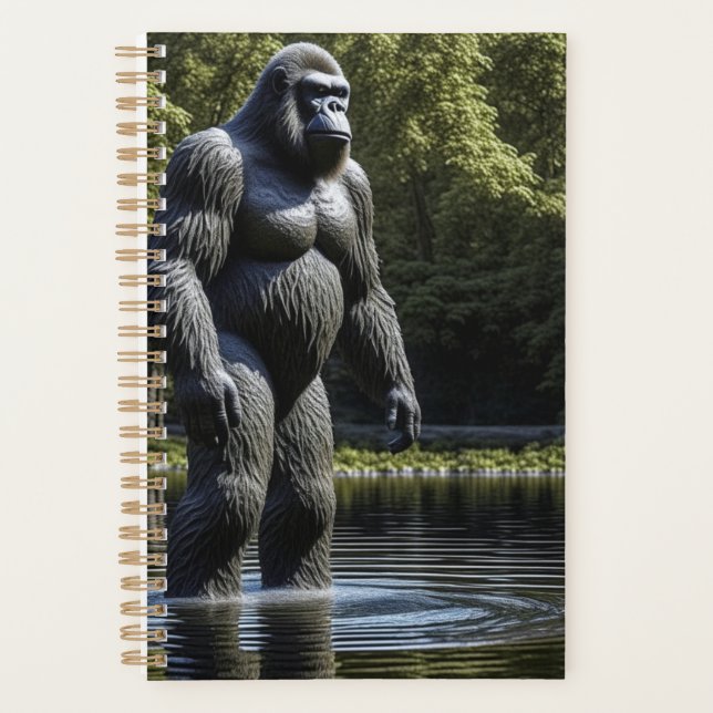Reflektion von Bigfoot im Wasser Planer (Vorderseite)