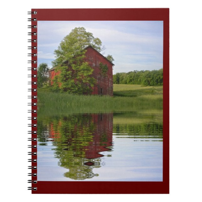 Reflektion von Stallungen Notizblock (Vorderseite)