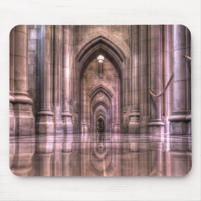 Reflektionen der nationalen Kathedrale von Washing Mousepad (Vorne)